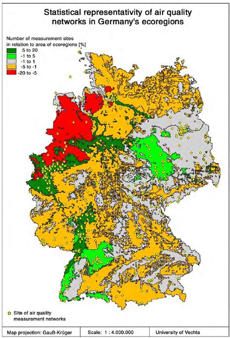 what are the air quality standards for nox in germany